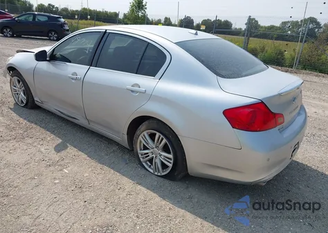 2013 Infiniti G37X из США, поврежденный, VIN JN1CV6AR2DM770149